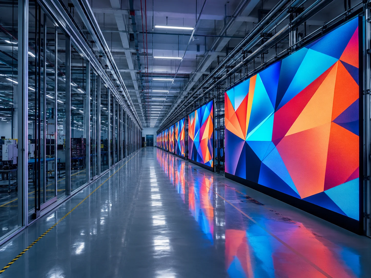 VEXALED corporate display environment