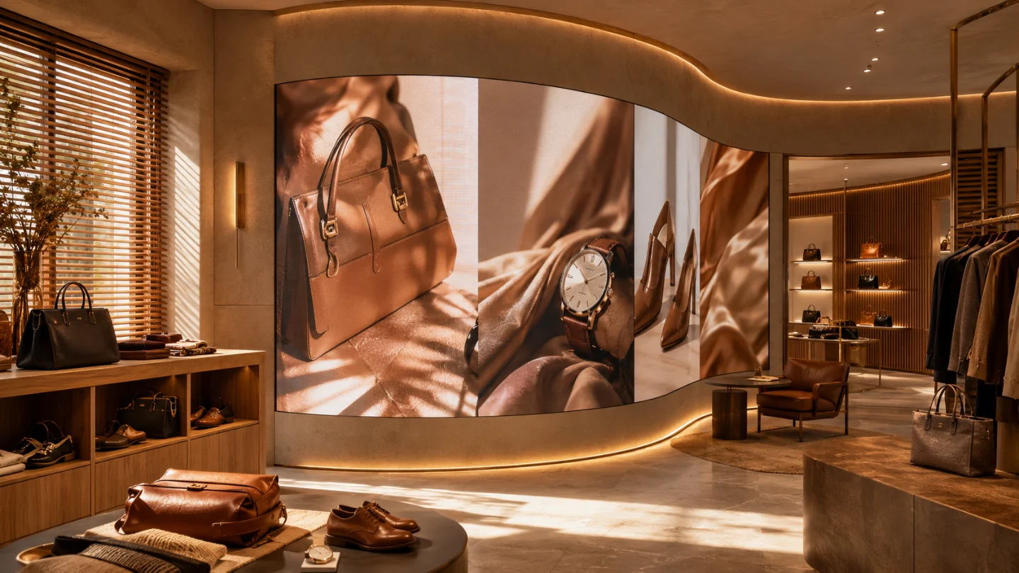 Shopping Mall Facade Display
